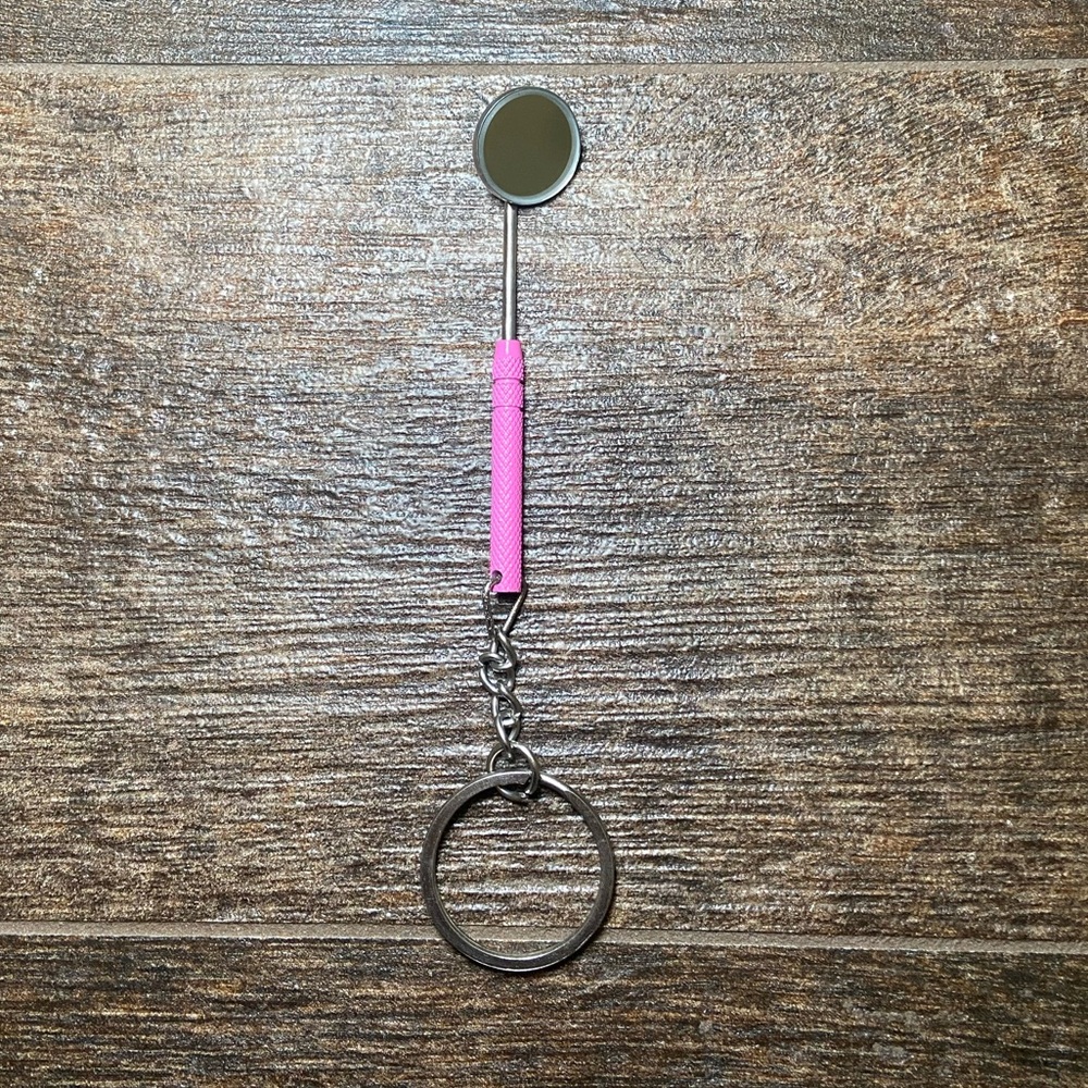 Dental Mirror Keychain